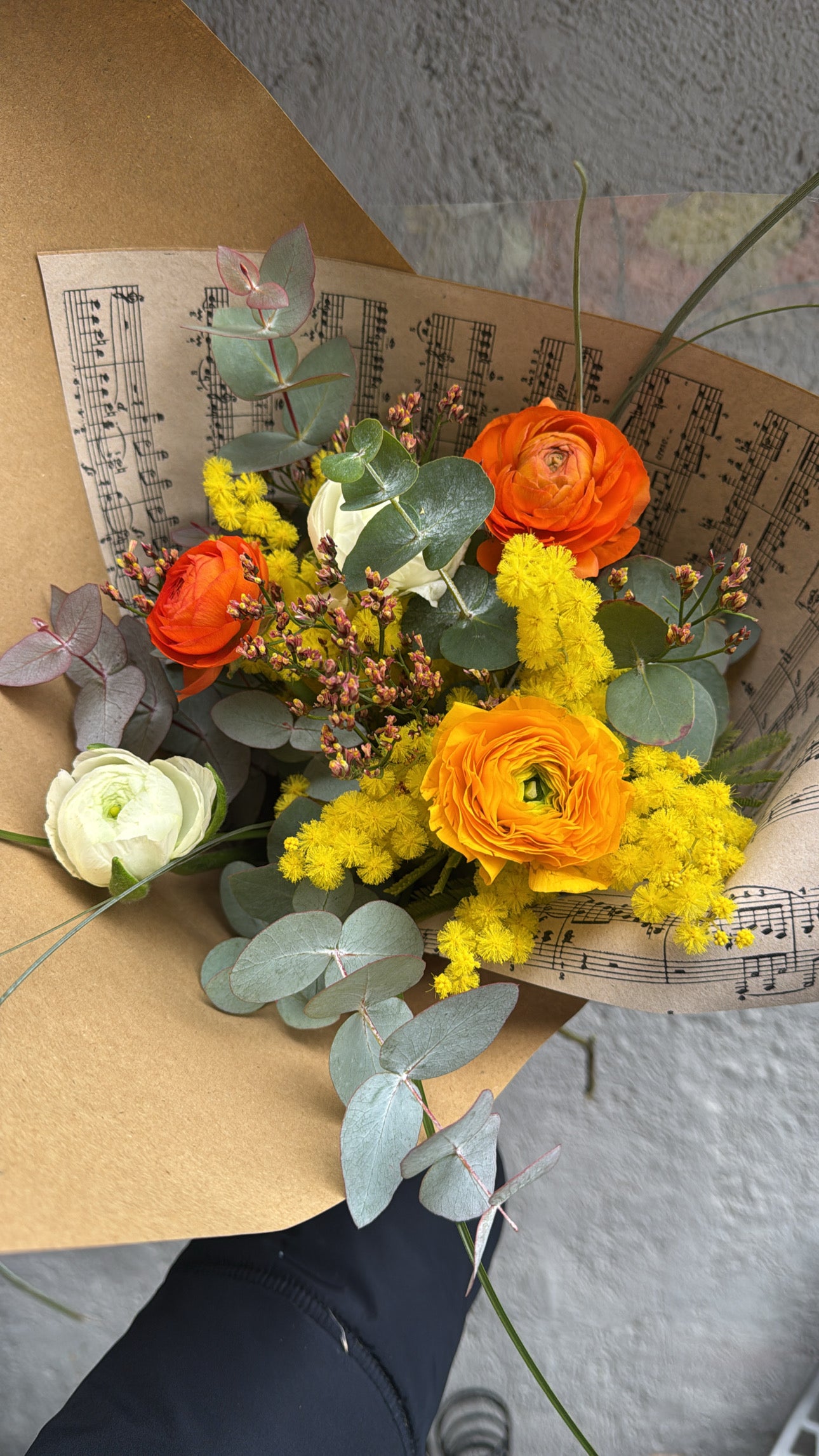 Bouquet lumineux et élégant