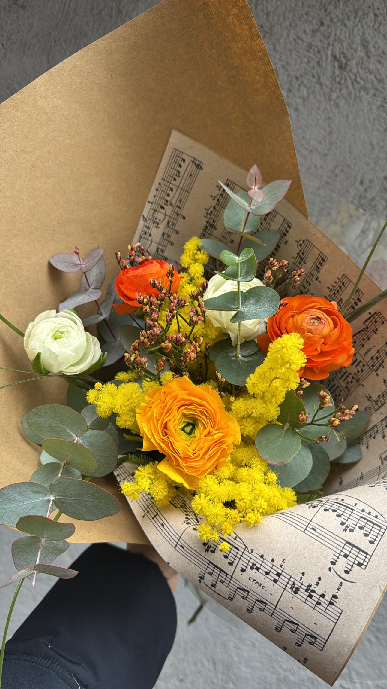 Bouquet lumineux et élégant