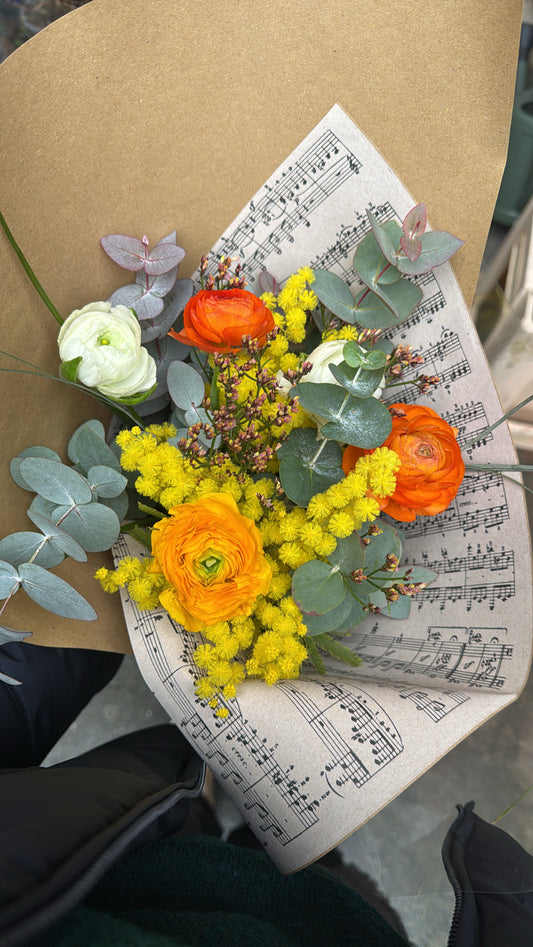 Bouquet lumineux et élégant